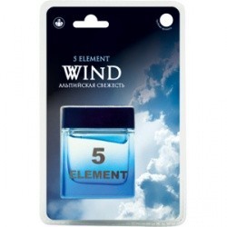 Ароматизатор 5 Element Wind Альпийская свежесть и на панель банка